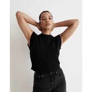 NWT Madewell Side-Cinch Muscle Tee Size XXS